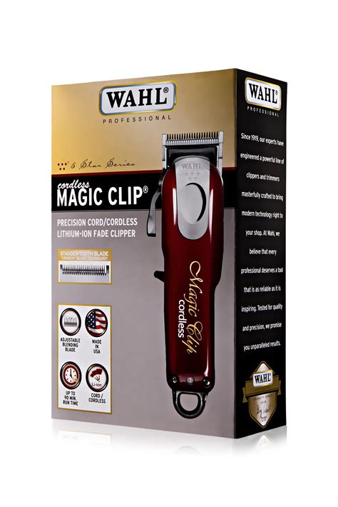 The Whal Magic Cliordless: A Must-Have Grooming Tool for Men